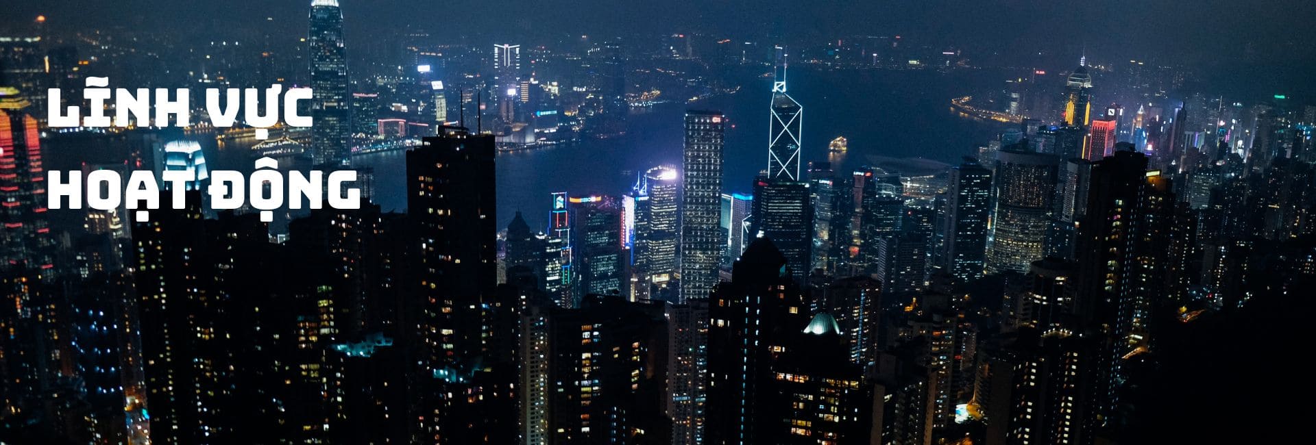 lĩnh vực hoạt động banner