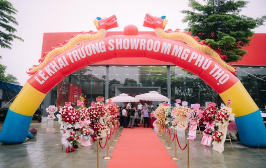 Dự án showroom ô tô MG